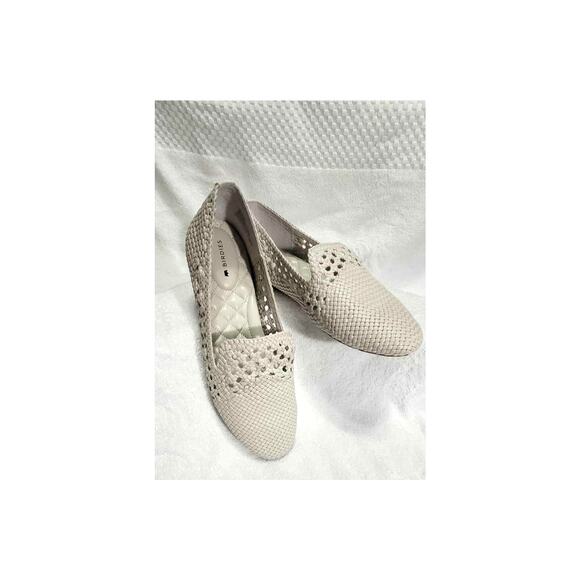 Women's Birdies The Starling Woven Loafers in Ecru size 8 Bohemian Coastal - Picture 4 of 4